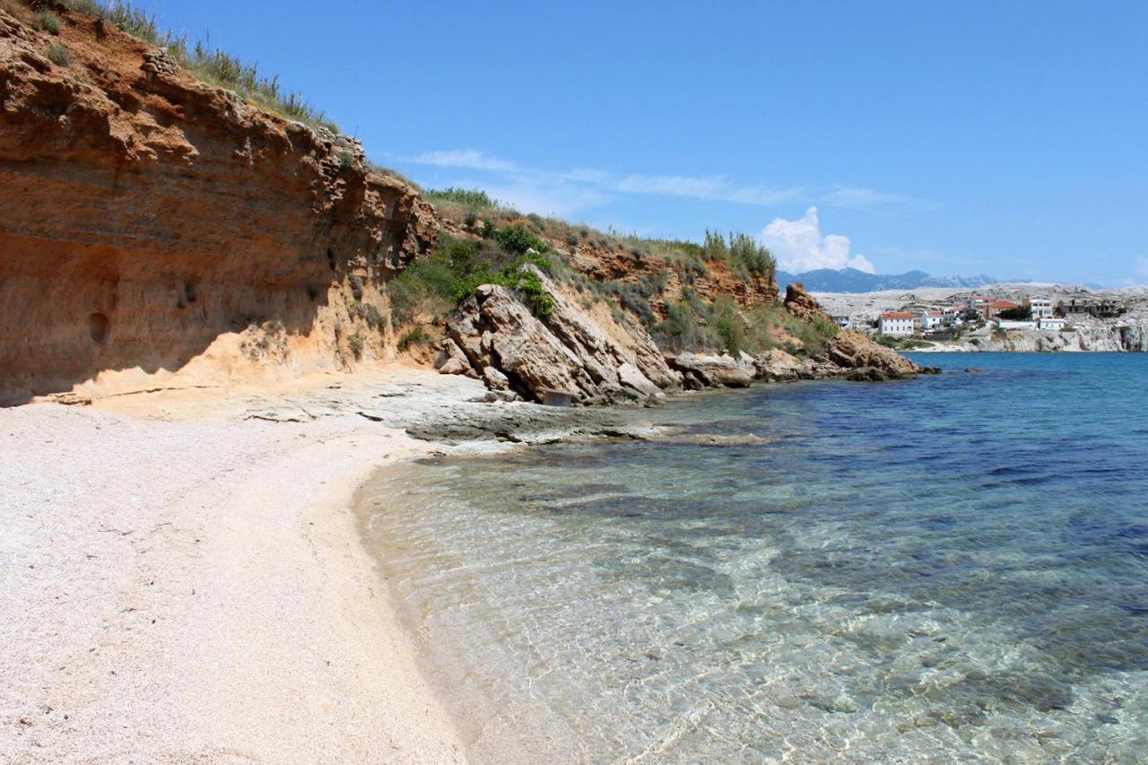Apartments By The Sea Zubovici, Pag - 6394 المظهر الخارجي الصورة